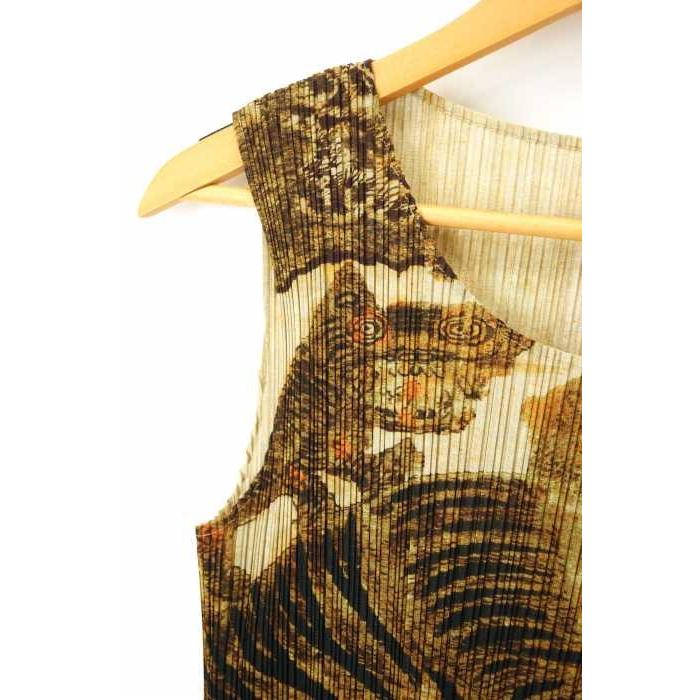 プリーツプリーズイッセイミヤケ Pleats Please Issey Miyake チュニックワンピース レディース サイズ3 アニマルプリントノー ブランド古着販売のbazzstore 通販 Yahoo ショッピング