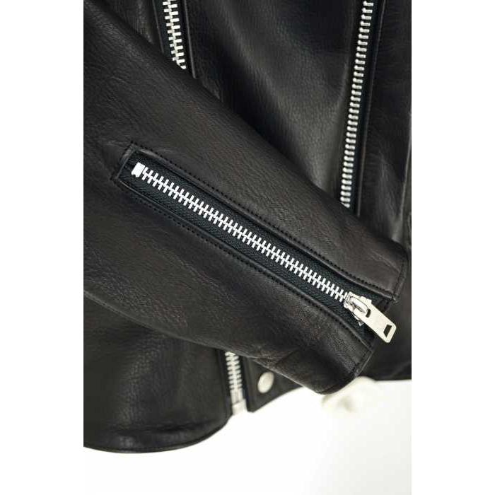 高価値 キ 黒系 アンダーカバーイズム Undercoverism アンダーカバーイズム ライダースジャケ ダブル カウレザー Zip Basic サイズjpn 2 メンズ レザージャケット Undercoverism ジャケット