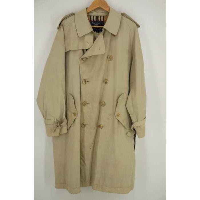 超安い バーバリーズ Burberrys 茶系 ブランド古着バズストア 中古 イングランド製 サイズ表記無 メンズ トレンチコート Burberrys バーバリーズ コットン コート アウター Postetelecom Gouv Cg