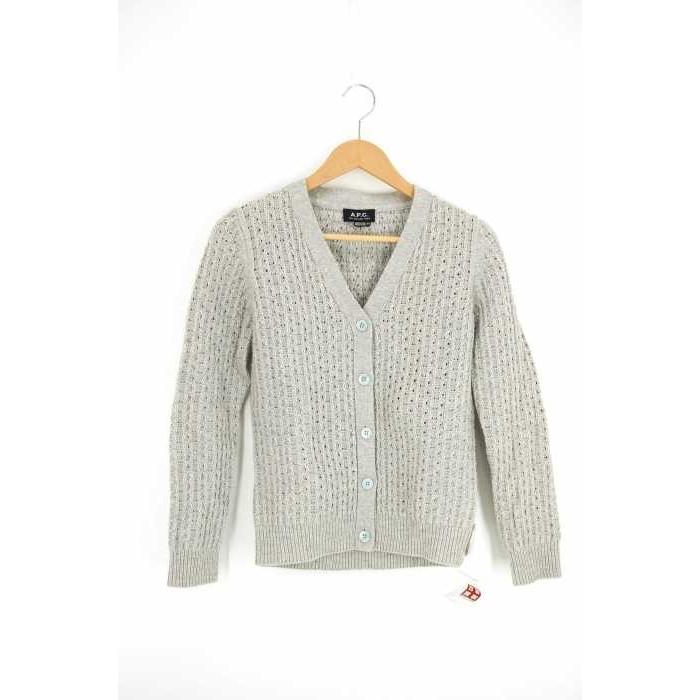 レディースカーディガン アーペーセー A P C サイズimport Xs ケーブル編みカーディガン 中古 ブランド古着バズストア 0105 ブランド古着販売のbazzstore 通販 Yahoo ショッピング