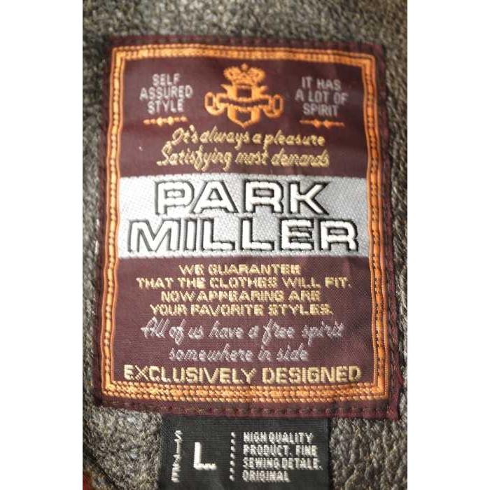 パークミラー PARK MILLER レザージャケット メンズ サイズJPN：L カウレザーシニグルライダー中古 ブランド古着バズストア 191030