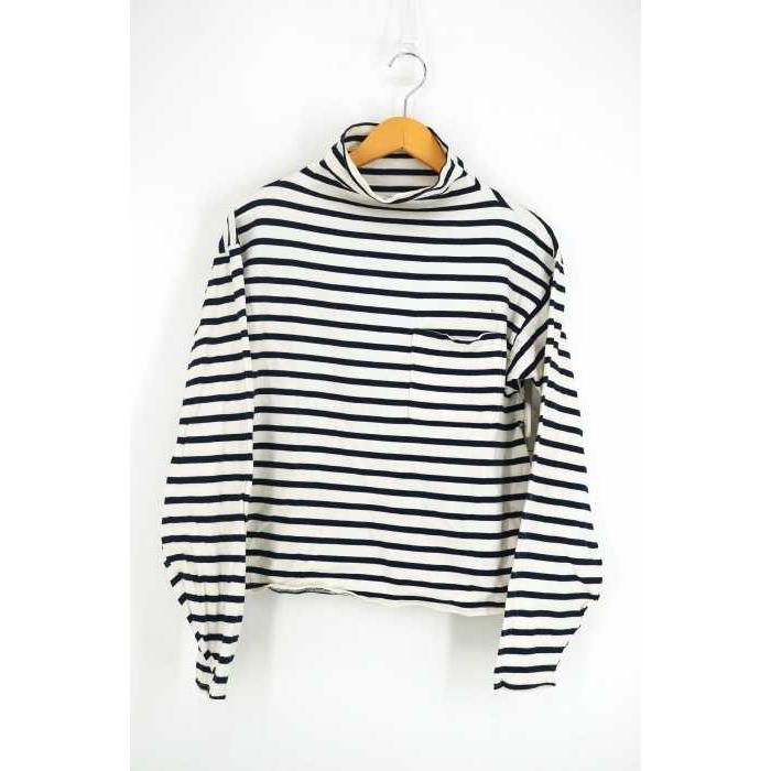 キャピタル Kapital タートルネックボーダーカットソー クルーネックtシャツ レディース 中古 ブランド古着バズストア 1117 ブランド古着販売のbazzstore 通販 Yahoo ショッピング