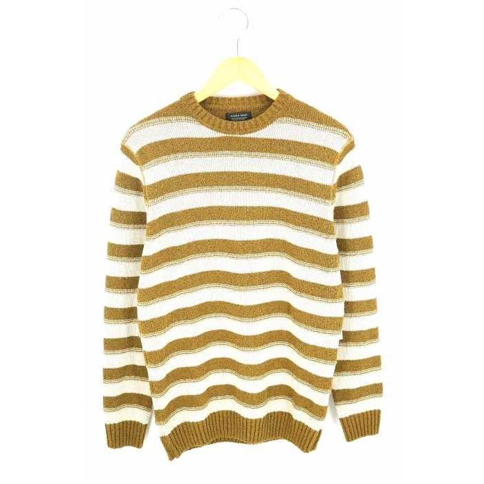 ザラマン Zara Man ローゲージコットンボーダーニット メンズ Import M 中古 ブランド古着バズストア 0713 ブランド古着販売のbazzstore 通販 Yahoo ショッピング