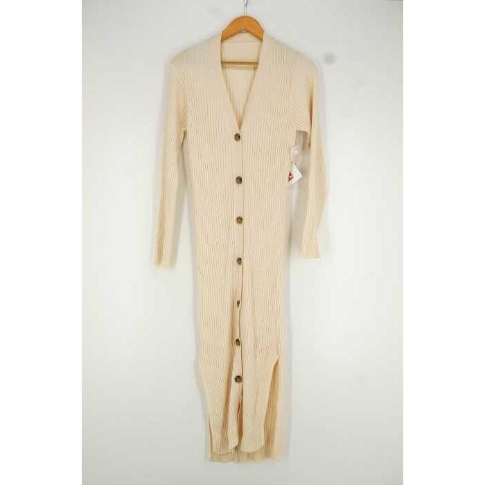 ジーナシス Jeanasis リブロングカーディガン レディース Free 中古 古着 ブランド古着販売のbazzstore 通販 Yahoo ショッピング