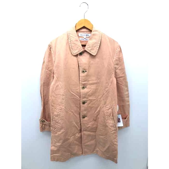 コムデギャルソンシャツ Comme Des Garcons Shirt ブリーチ加工コットンショップコート メンズ S 中古 ブランド古着販売のbazzstore 通販 Yahoo ショッピング