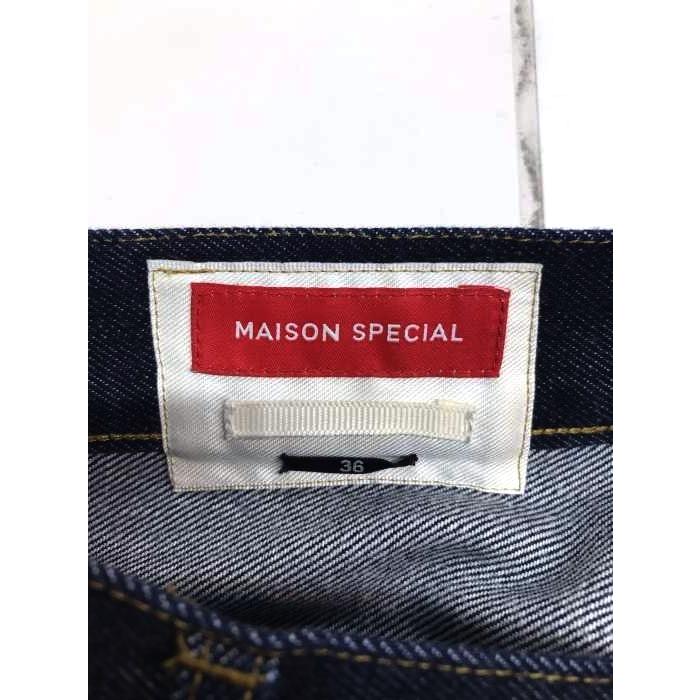 メゾンスペシャル MAISON SPECIAL センタースリットテーパードデニム