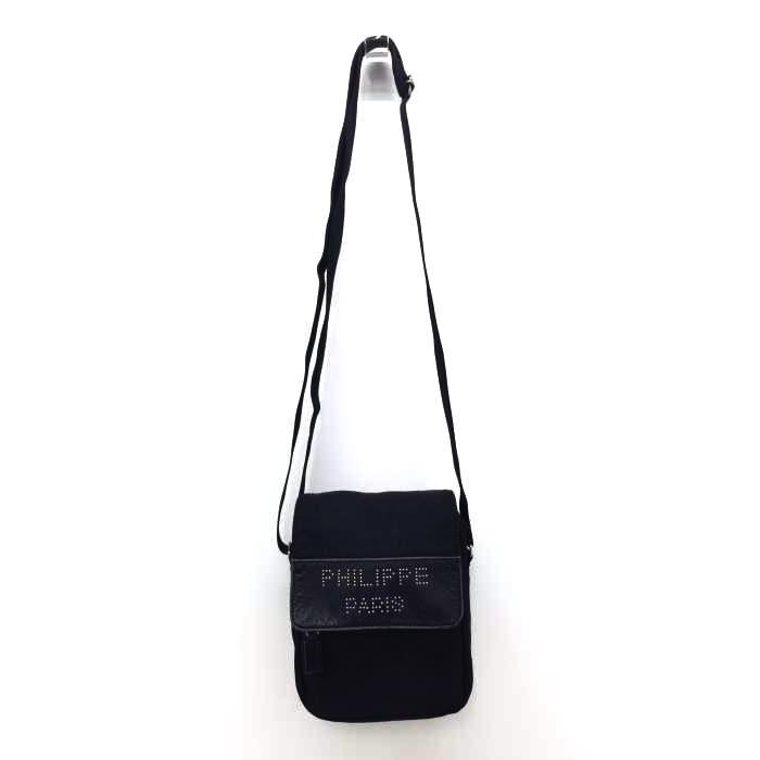 フィリップモデルパリ PHILIPPE MODEL PARIS スタッズロゴレザー切替 
