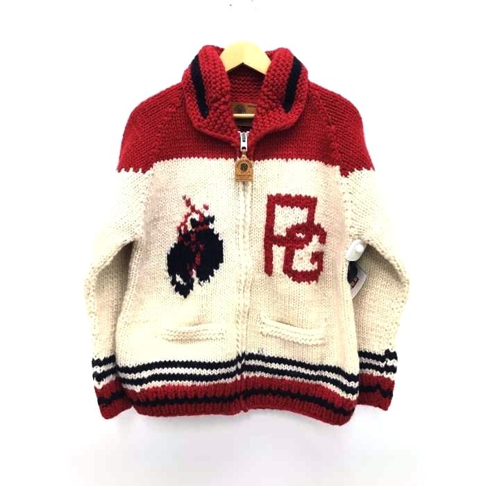 カナディアンセーター Canadian Sweater フロントジップカウチンニット メンズ 中古 古着 ブランド古着販売のbazzstore 通販 Yahoo ショッピング