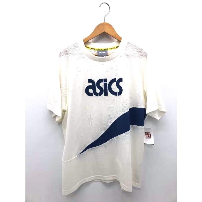 アシックスタイガー asics Tiger 20SS JSY SPORTS MOMENT 総メッシュ半袖Tシャツ メンズ  中古 古着 210714｜bazzstore