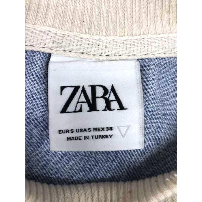 ザラ Zara デニムトレーナー レディース 38 中古 ブランド古着販売のbazzstore 通販 Yahoo ショッピング