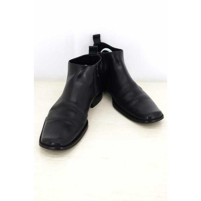 ディオールオム Dior Homme ブーツ メンズ サイズ41 サイドジップレザーヒールブーツ 中古 ブランド古着バズストア ブランド古着販売のbazzstore 通販 Yahoo ショッピング