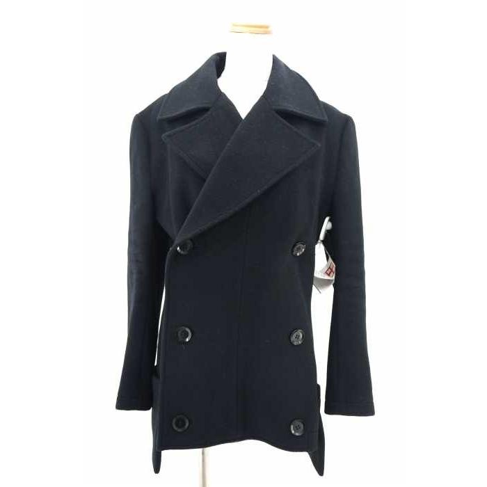 ヨウジヤマモト Yohji Yamamoto ピーコート レディース サイズ2 バックデザインpコート 中古 ブランド古着バズストア ブランド古着販売のbazzstore 通販 Yahoo ショッピング