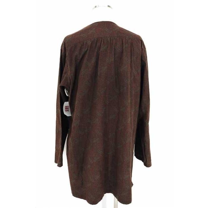 税込 ノーカラージャケット Homme Pour Yamamoto Yohji ヨウジヤマモトプールオム ヨウジ Homme Pour Yamamoto Yohji メンズ 総柄チャイナボタンフ Look1 サイズ4 ジャケット