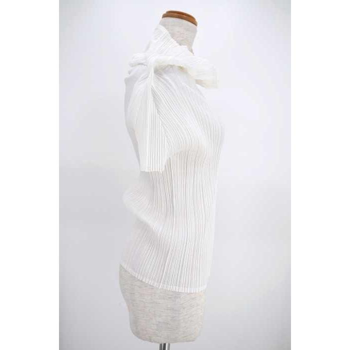 新年の贈り物 ハイネックプリーツトップス サイズ3 レディース その他トップス Please Pleats プリーツプリーズ ポリエ 白系 プリーツプリーズ Please Pleats 中古 0605 ブランド古着バズストア トップス Www Leahbeeferman Com