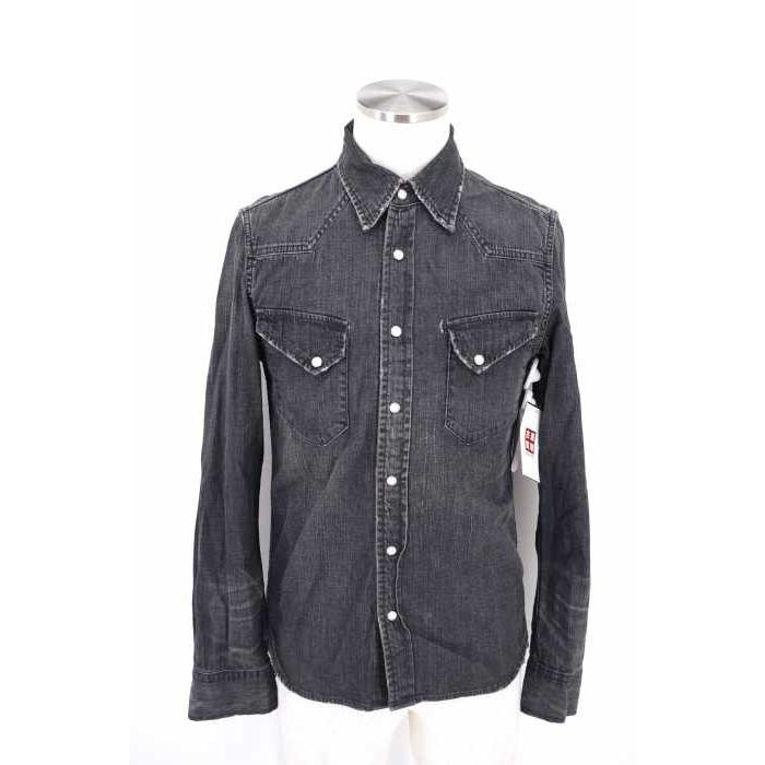 注目 2518 ブランド古着バズストア 中古 デニムウエスタンシャツ サイズjpn S メンズ デニムシャツ Relief Remi レミレリーフ コットン グレー系 レミレリーフ Relief Remi トップス Smartlightingco Com