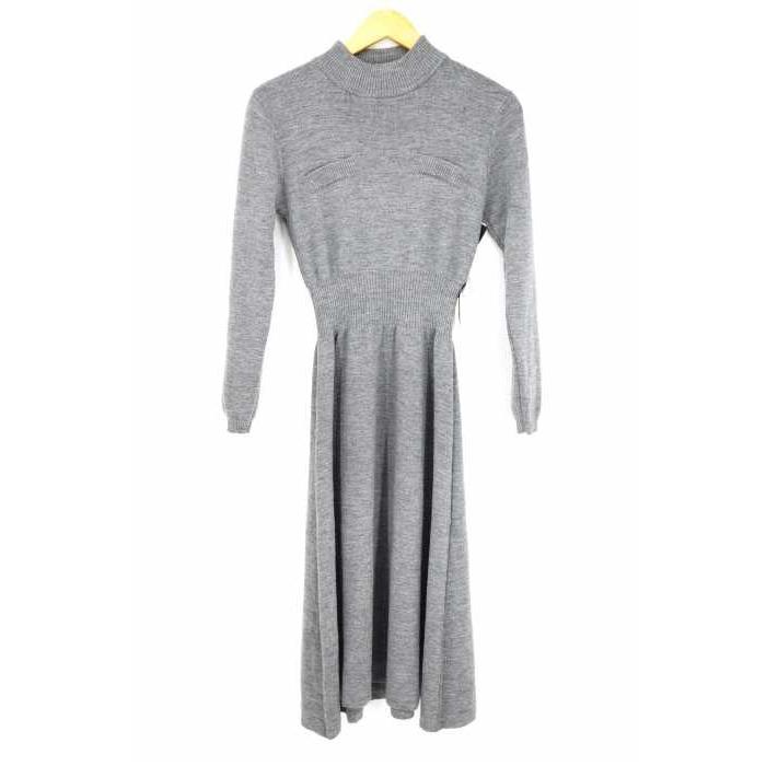 クラネ Clane ワンピース レディース サイズjpn 38 Hi Neck Lady Knit Onepiece 中古 ブランド古着バズストア 1 ブランド古着販売のbazzstore 通販 Yahoo ショッピング