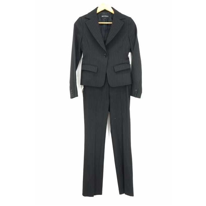 ミッシュマッシュ Misch Masch パンツスーツ レディース サイズ36 ストライプ柄セットアップ 中古 ブランド古着バズストア ブランド古着販売のbazzstore 通販 Yahoo ショッピング