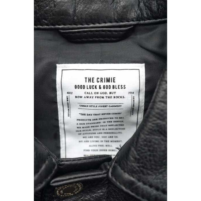 日本限定 Crimie クライミー カウレザー 黒系 クライミー Crimie レザージャケット ブランド古着バズストア 中古 Jacket Leather Free Born サイズjpn M メンズ ジャケット Www Homerenovationwi Com