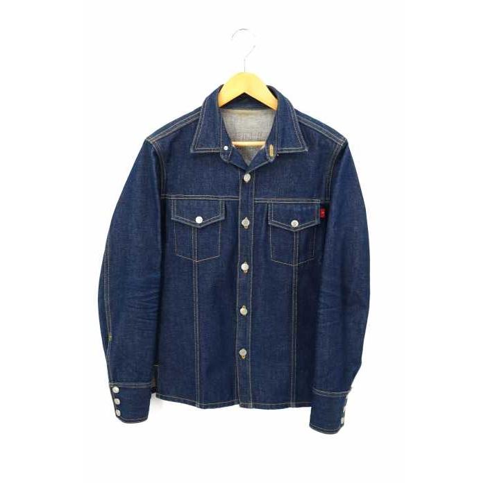バックボーン Back Bone デニムジャケット メンズ サイズimport M バックスタッズデザイン デニムシャツブルゾン 中古 ブランド古着バ ブランド古着販売のbazzstore 通販 Yahoo ショッピング