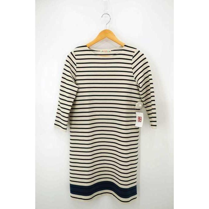 ビームスハート Beams Heart ワンピース レディース サイズ表記無 ボーダー ワンピース 中古 ブランド古着バズストア 1119 ブランド古着販売のbazzstore 通販 Yahoo ショッピング