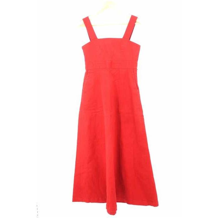クラネ Clane ワンピース レディース サイズ2 Wide Strap Long One Piece ワイドストラップロングワンピース 中古 ブラ ブランド古着販売のbazzstore 通販 Yahoo ショッピング
