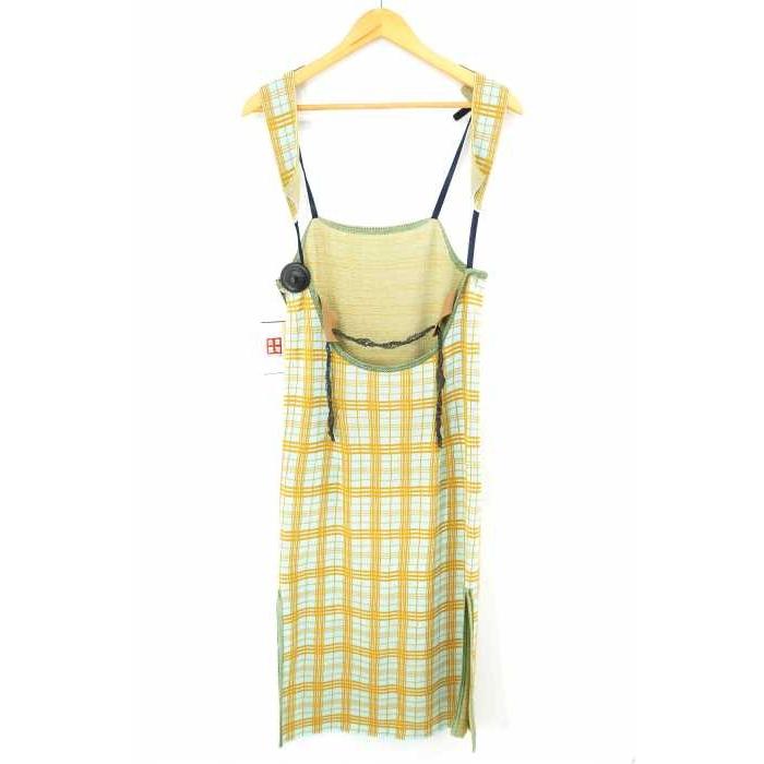 トーガアーカイブス Toga Archives コンビネゾン レディース サイズ36 チェック柄 ノースリーブワンピース 中古 ブランド古着バズストア ブランド古着販売のbazzstore 通販 Yahoo ショッピング