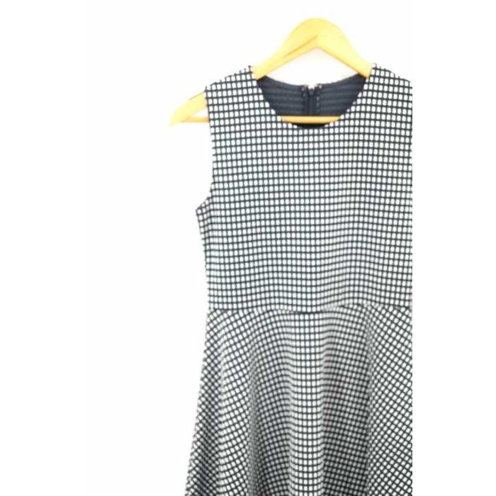 レイビームス Ray Beams ワンピース レディース サイズjpn 0 ジャガードチェックフレアーワンピース 中古 ブランド古着バズストア 170 ブランド古着販売のbazzstore 通販 Yahoo ショッピング