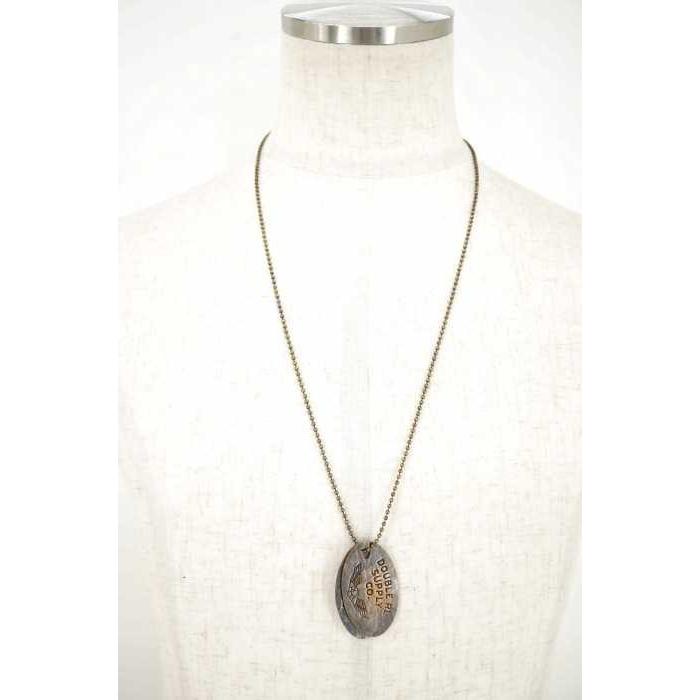 ダブルアールエル ラルフローレン Rrl Ralph Lauren ネックレス ペンダント メンズ サイズ表記無 ドッグタグネックレス ソリッドブラス ブランド古着販売のbazzstore 通販 Yahoo ショッピング