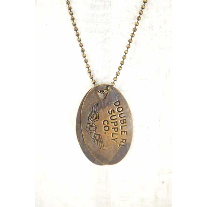 ダブルアールエル ラルフローレン Rrl Ralph Lauren ネックレス ペンダント メンズ サイズ表記無 ドッグタグネックレス ソリッドブラス ブランド古着販売のbazzstore 通販 Yahoo ショッピング