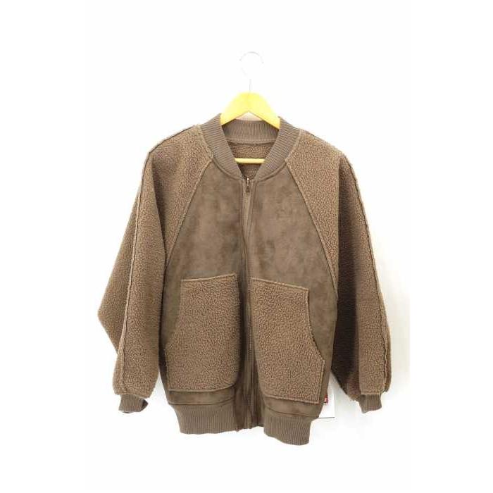 ダブルクローゼット W Closet ブルゾン ジャンパー レディース サイズ表記無 フェイクムートンリバーシブルbigブルゾン 中古 ブランド古着バ ブランド古着販売のbazzstore 通販 Yahoo ショッピング