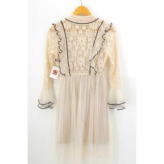 バブルス Bubbles ワンピース レディース サイズ表記無 レースシースルーワンピース 中古 ブランド古着バズストア ブランド古着販売のbazzstore 通販 Yahoo ショッピング