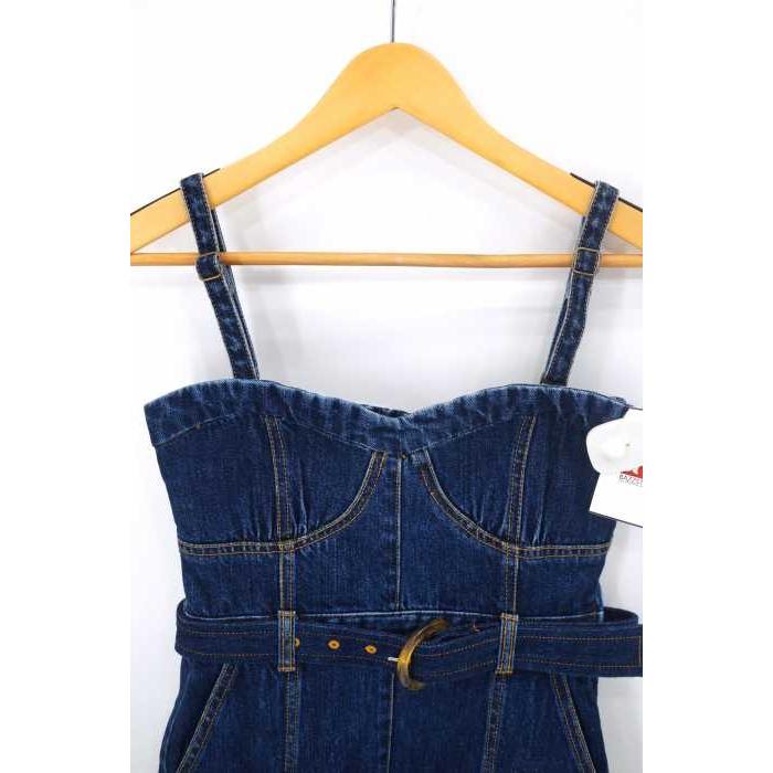 リリーブラウン Lily Brown デニムワンピース レディース サイズjpn 0 リメイクライクデニムワ中古 ブランド古着バズストア ブランド古着販売のbazzstore 通販 Yahoo ショッピング