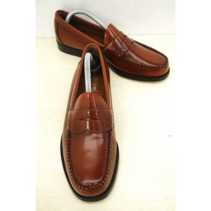 在庫有 Weejuns G H Bass ジーエイチバス 茶系 ジーエイチバス Weejuns G H Bass ローファー ブランド古着バズストア L中古 Weejuns サイズeur 41 メンズ シューズ