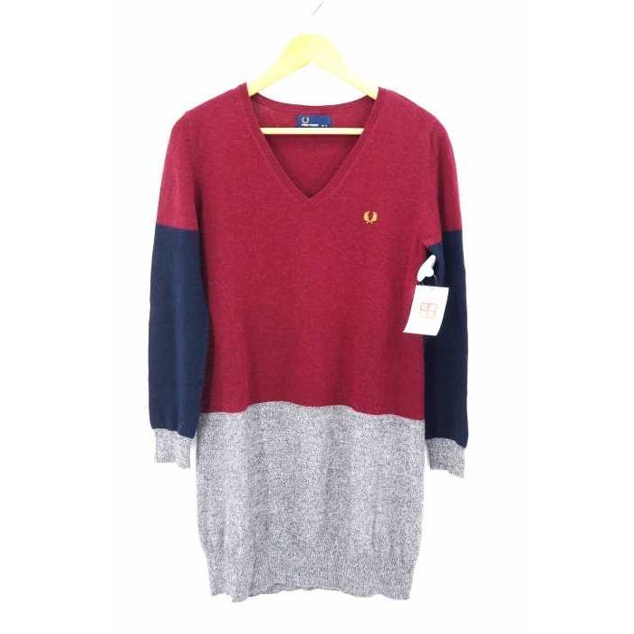 レディース ワンピース フレッドペリー Fred Perry サイズimport S Colour Bloc 中古 ブランド古着バズストア ブランド古着販売のbazzstore 通販 Yahoo ショッピング