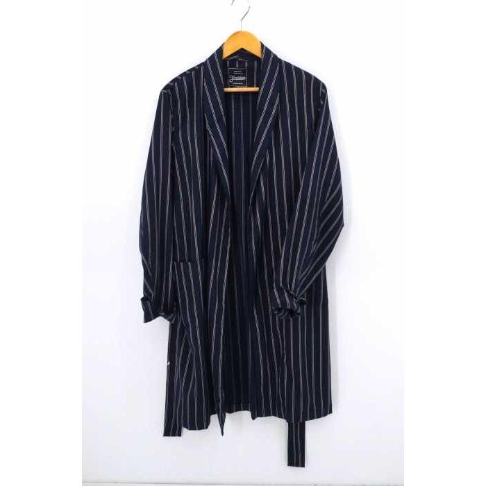 テンプテーション Temptation コート メンズ サイズ表記無 ストライプ ガウン中古 ブランド古着バズストア ブランド古着販売のbazzstore 通販 Yahoo ショッピング