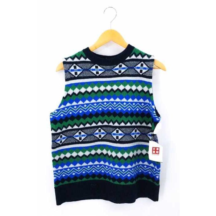 ミラオーウェン Mila Owen ノルディック柄ニットベスト レディース 0 中古 ブランド古着バズストア 1013 ブランド古着販売のbazzstore 通販 Yahoo ショッピング