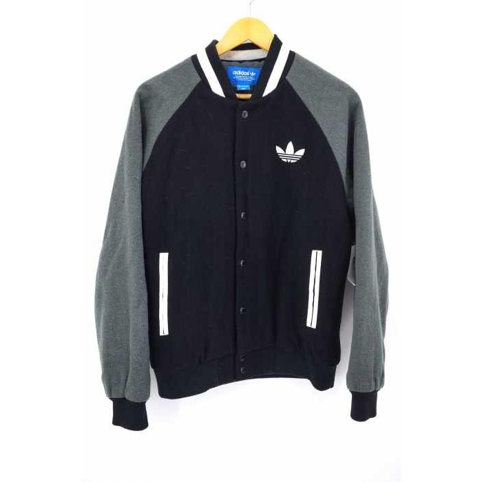 メンズスタジャン アディダス Adidas サイズimport L パテッド ウール バーシティー Padd 中古 ブランド古着バズストア 0219 ブランド古着販売のbazzstore 通販 Yahoo ショッピング