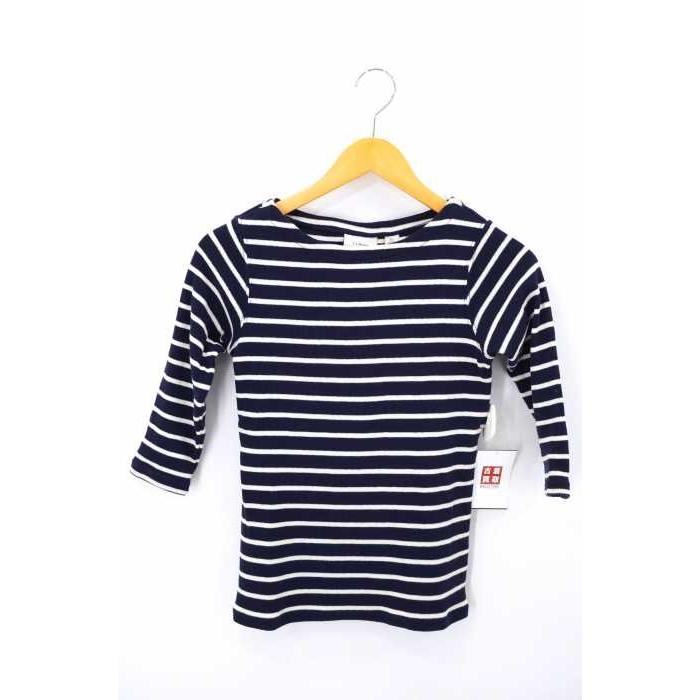 エルエルビーン L L Bean ボートネックボーダーカットソー レディース Xs 中古 ブランド古着販売のbazzstore 通販 Yahoo ショッピング