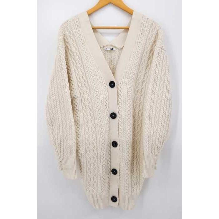 レディースカーディガン スナイデル Snidel サイズfree 19aw ケーブルニットワンピース 中古 ブランド古着バズストア 0306 ブランド古着販売のbazzstore 通販 Yahoo ショッピング