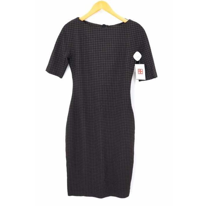 ザラ ウーマン Zara Woman チェック柄タイトワンピース レディース S 中古 古着 2104 ブランド古着販売のbazzstore 通販 Yahoo ショッピング