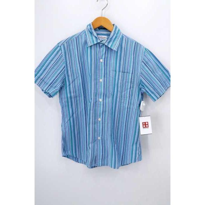 ポールスミス Paul Smith マルチストライプ柄半袖シャツ メンズ M 中古 ブランド古着バズストア 0612 ブランド古着販売のbazzstore 通販 Yahoo ショッピング