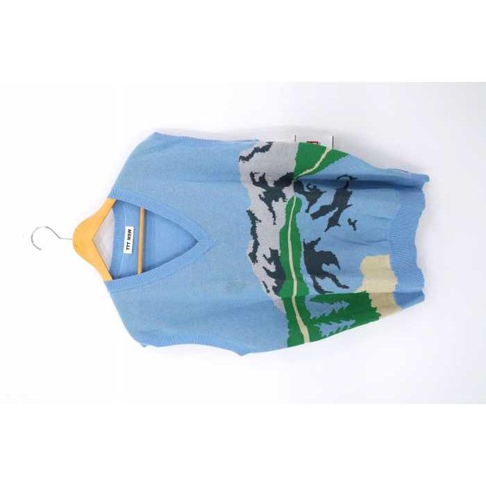 ティーモダンストリートウエア Ttt Msw ss Yosemite Knit Vest ベスト ジ 中古 ブランド古着バズストア 0622 ブランド古着販売のbazzstore 通販 Yahoo ショッピング