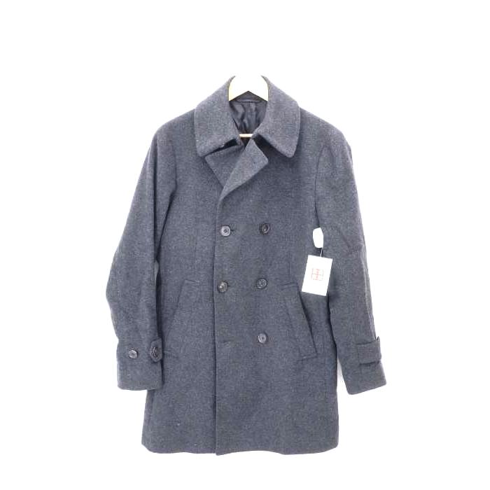 ユニバーサルランゲージ Universal Language カシミヤ混ダブルpコート メンズ M 中古 ブランド古着バズストア 01 ブランド古着販売のbazzstore 通販 Yahoo ショッピング