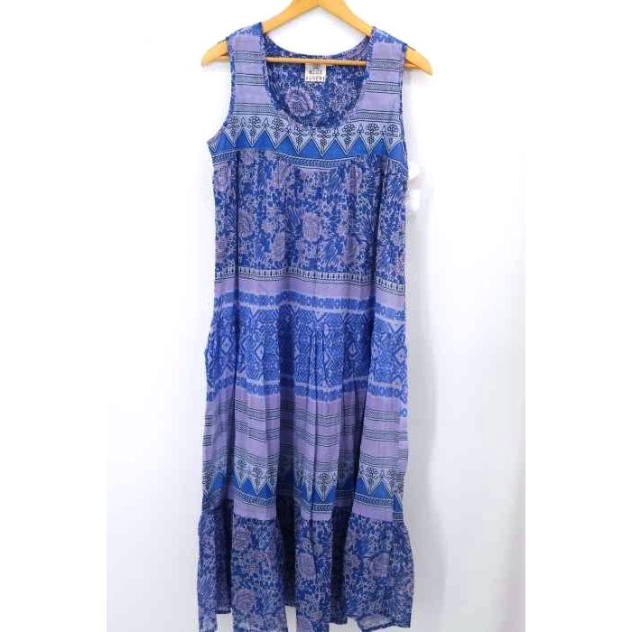 ブルーボヘム Blue Boheme ノースリーブ花柄マキシワンピース レディース S M 中古 ブランド古着販売のbazzstore 通販 Yahoo ショッピング