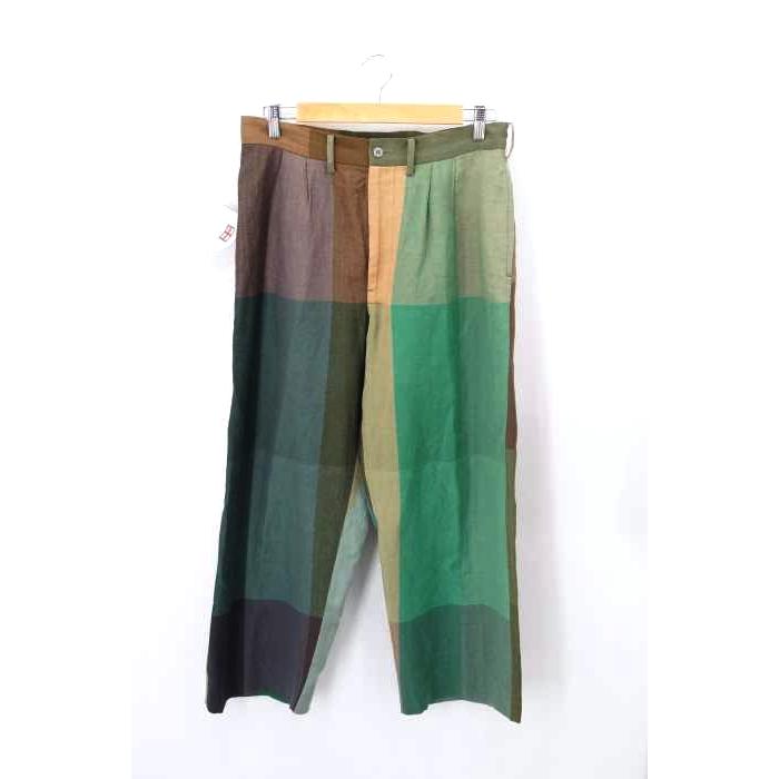 オオタ Ohta 11aw つねならむ チェックワイドスラックス メンズ S 中古 ブランド古着バズストア 0918 ブランド古着販売のbazzstore 通販 Yahoo ショッピング