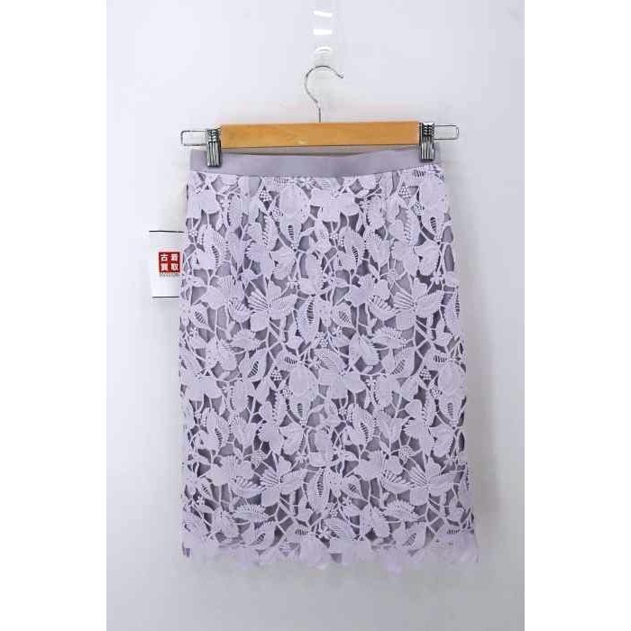 ジャスグリッティー Jusglitty リーフフラワーレースタイトスカート レディース 1 中古 ブランド古着販売のbazzstore 通販 Yahoo ショッピング