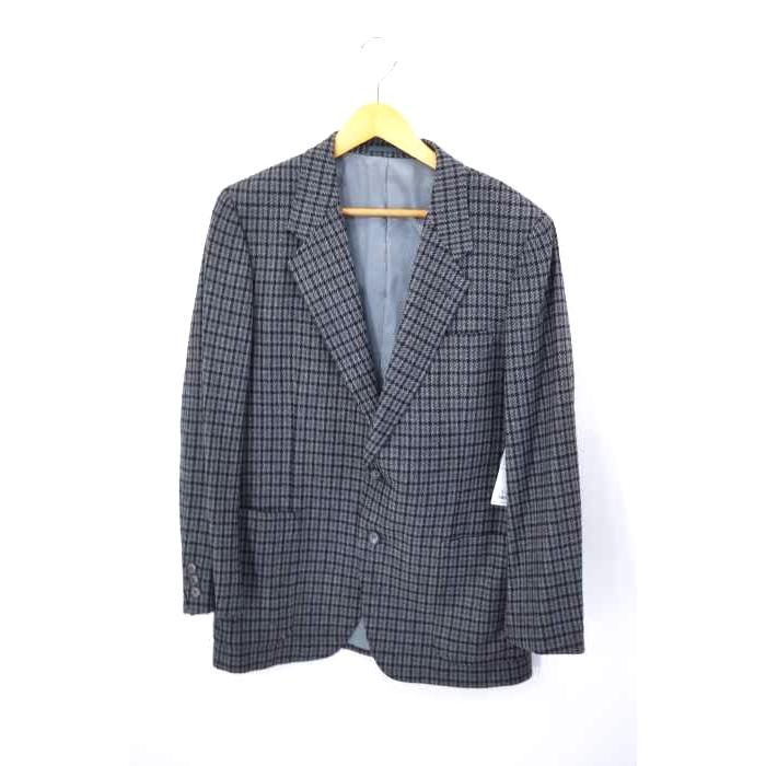 アクアスキュータム Aquascutum 2b チェックテーラードジャケット メンズ 中古 ブランド古着販売のbazzstore 通販 Yahoo ショッピング