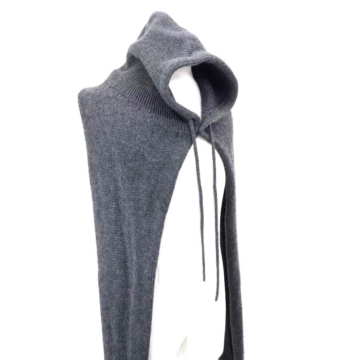 サイズ交換ｏｋ 財布 帽子 ファッション小物 メンズマフラー Wizzard ウィザードグレー系 ウィザード Wizzard フードマフラー メンズ 中古 ブランド古着バズストア 1105