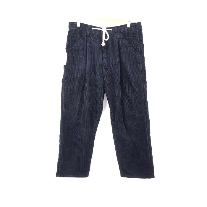 お年玉セール特価 ボトムス パンツ メンズワイド バギーパンツ Lee リー黒系 リー Lee コーデュロイワイドパンツ メンズ L 中古 1125 Www Threeriversofs Com