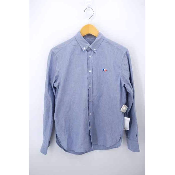 メゾンキツネ Maison Kitsune トリコカラーオックスフォードシャツ メンズ 39 中古 ブランド古着バズストア 1113 ブランド古着販売のbazzstore 通販 Yahoo ショッピング